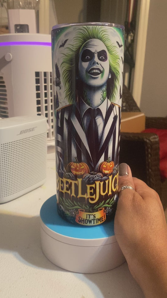 Beetlejuice 20oz tumbler